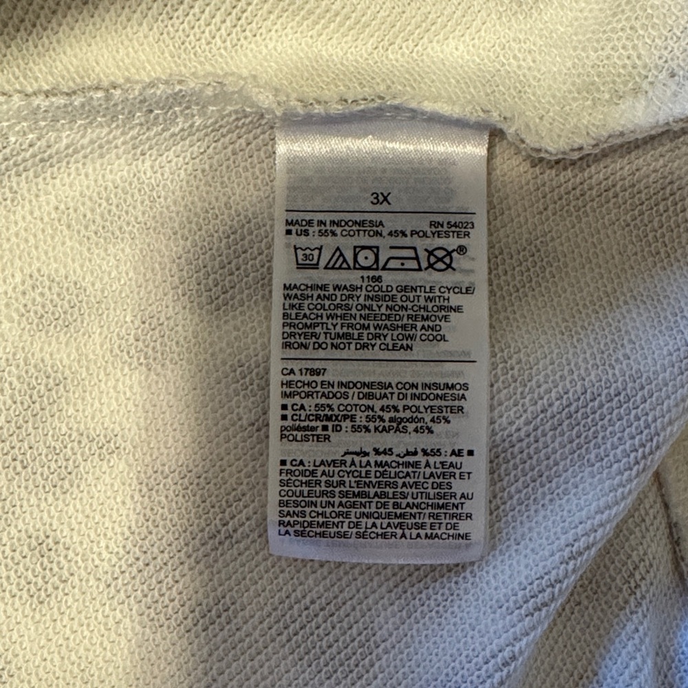 Old Navy Leopard Print Sweatshirt 3X - Picture 5 of 5